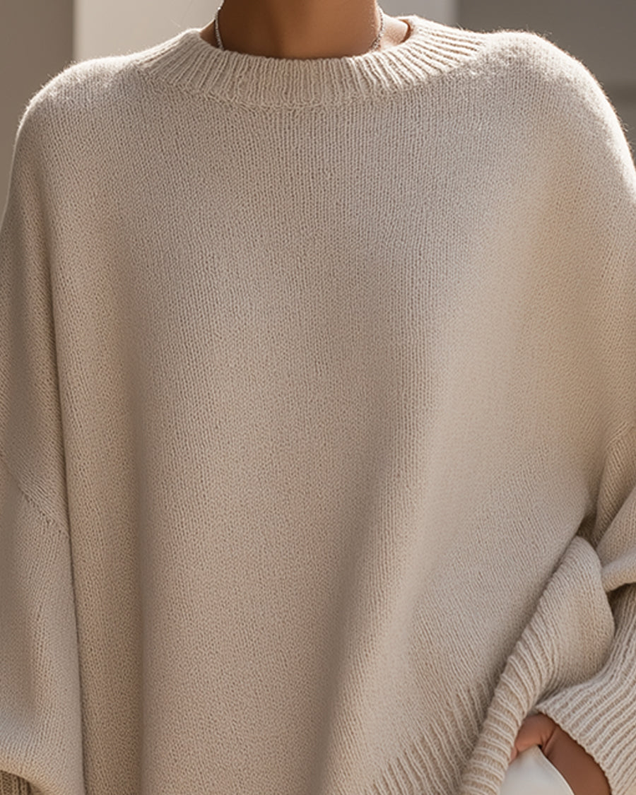 Alder & Thread | Marélie | Elegant Oversized Knit Sweater