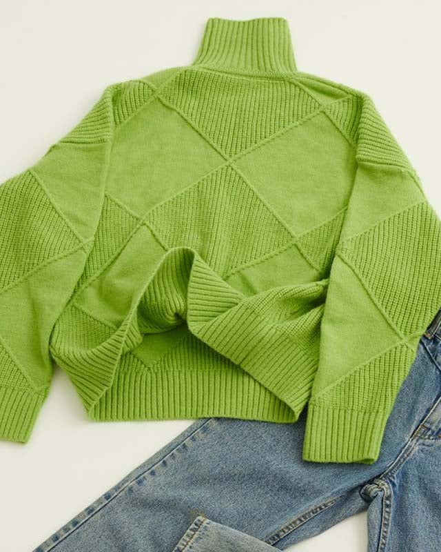 Alder & Thread | Denise | Sophisticated Turtleneck Sweater with Exquisite Details