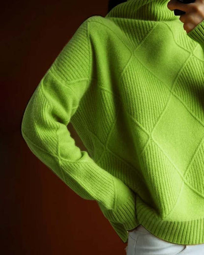 Alder & Thread | Denise | Sophisticated Turtleneck Sweater with Exquisite Details