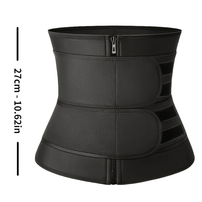 Alder & Thread | Women’s Adjustable Zipper Waist Trainer Belt – Tummy Control Shapewear