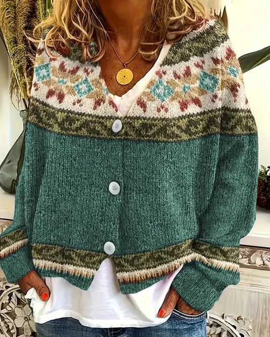 Alder & Thread | Evergreen Mosaic Cardigan