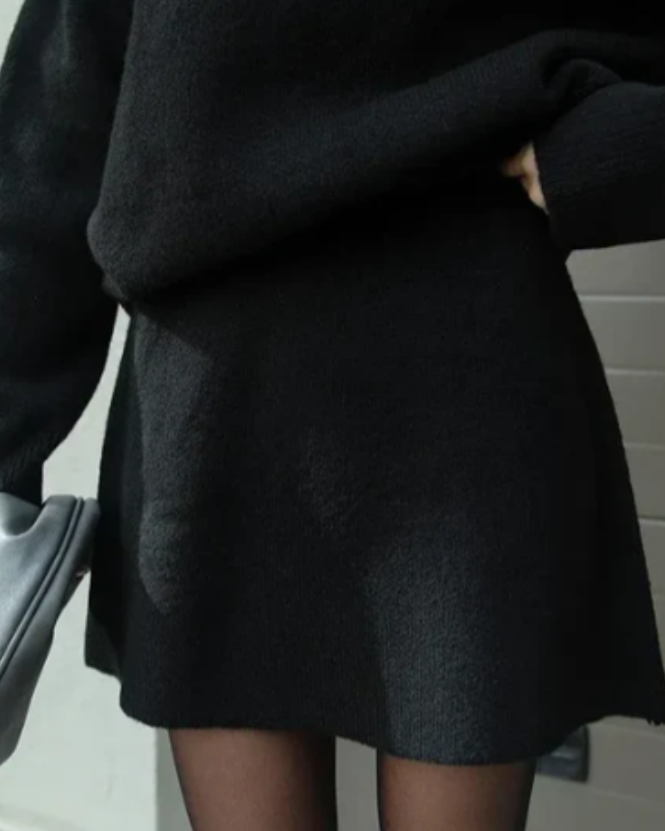 Alder & Thread | Heidi | Chic 2-Piece Ensemble – Sweater & Skirt